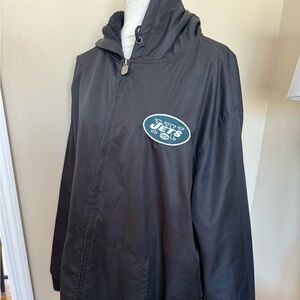 🏈 The New York Jets NFL Men's fleece Jacket XXXL Black 🏈